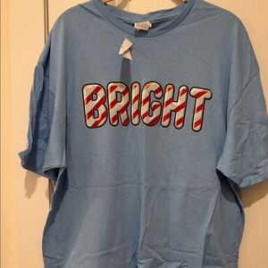 Rue21 T-Shirt with 'BRIGHT' Print